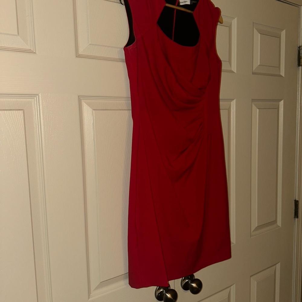 Calvin Klein Scarlet Mini Dress
